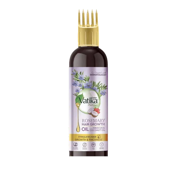 Dabur Vatika Naturals Rosemary Hair Growth Oil - 100ml యొక్క చిత్రం