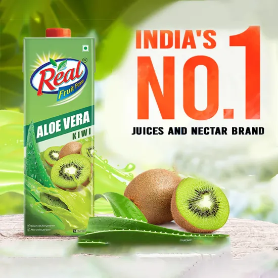 Real Fruit Power Aloe Vera Kiwi - 1L యొక్క చిత్రం