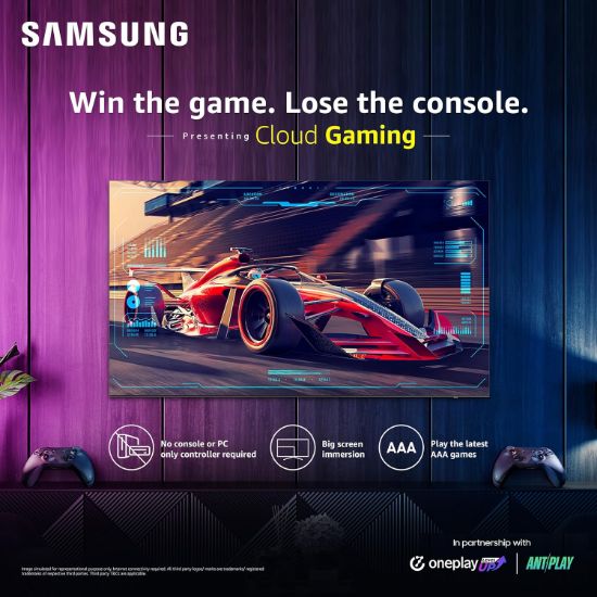 Samsung 108 cm (43 అంగుళాలు) D సిరీస్ బ్రైటర్ క్రిస్టల్ 4K వివిడ్ ప్రో అల్ట్రా HD స్మార్ట్ LED TV UA43DUE77AKLXL (నలుపు) యొక్క చిత్రం