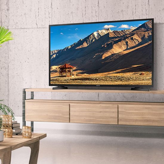 Samsung 80 cm (32 అంగుళాలు) వండర్‌టైన్‌మెంట్ సిరీస్ HD రెడీ LED స్మార్ట్ టీవీ UA32T4340BKXXL (గ్లోసీ బ్లాక్) యొక్క చిత్రం