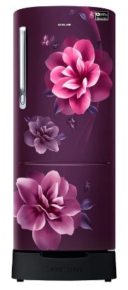 Samsung 223L 3 స్టార్ ఇన్వర్టర్ డైరెక్ట్-కూల్ సింగిల్ డోర్ రిఫ్రిజిరేటర్ ఉపకరణం (RR24C2823CR/NL, కామెల్లియా పర్పుల్) బేస్ స్టాండ్ డ్రాయర్ యొక్క చిత్రం