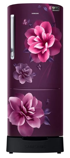 Samsung 223L 3 స్టార్ ఇన్వర్టర్ డైరెక్ట్-కూల్ సింగిల్ డోర్ రిఫ్రిజిరేటర్ ఉపకరణం (RR24C2823CR/NL, కామెల్లియా పర్పుల్) బేస్ స్టాండ్ డ్రాయర్ యొక్క చిత్రం