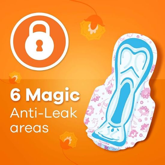 విస్పర్ ఛాయిస్ XL 40 ప్యాడ్ శానిటరీ ప్యాడ్ యొక్క చిత్రం