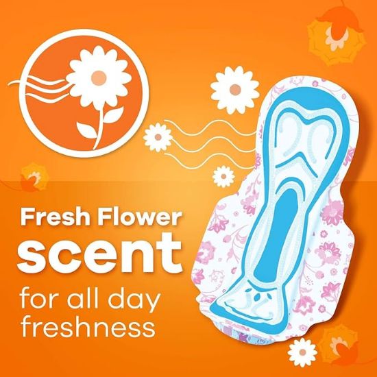 విస్పర్ ఛాయిస్ XL 40 ప్యాడ్ శానిటరీ ప్యాడ్ యొక్క చిత్రం