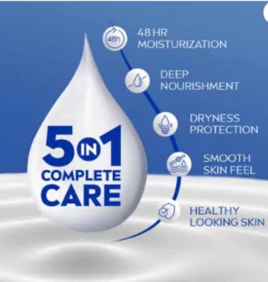 NIVEA ఎక్స్‌ప్రెస్ హైడ్రేషన్ బాడీ లోషన్ (200 మి.లీ) యొక్క చిత్రం
