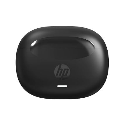HP H150ఇయర్ ఇయర్‌బడ్స్‌లో వైర్‌లెస్, టాబ్లెట్‌లు, స్మార్ట్‌ఫోన్‌లు, PCలు మరియు బ్లూటూత్‌తో కూడిన ఇతర పరికరాలకు అనుకూలంగా ఉంటుంది, శబ్దం-తగ్గింపు, నీటి నిరోధక డిజైన్, నలుపు, 0.036Kg యొక్క చిత్రం