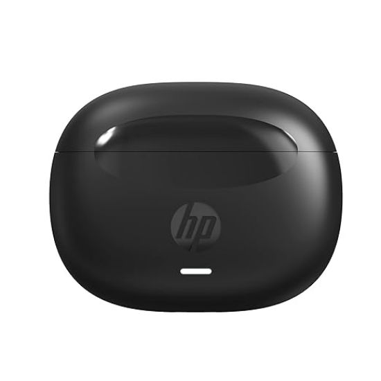 HP H150ఇయర్ ఇయర్‌బడ్స్‌లో వైర్‌లెస్, టాబ్లెట్‌లు, స్మార్ట్‌ఫోన్‌లు, PCలు మరియు బ్లూటూత్‌తో కూడిన ఇతర పరికరాలకు అనుకూలంగా ఉంటుంది, శబ్దం-తగ్గింపు, నీటి నిరోధక డిజైన్, నలుపు, 0.036Kg యొక్క చిత్రం