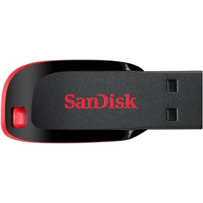 శాన్‌డిస్క్ క్రూజర్ బ్లేడ్ 64GB, USB 2.0, ఫ్లాష్ డ్రైవ్, పెన్‌డ్రైవ్, రెడ్, 5Y వారంటీ (SDCZ50-064G-I35) యొక్క చిత్రం
