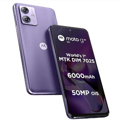 మోటరోలా g64 5G (ఐస్ లిలాక్, 128 GB) (8 GB RAM) యొక్క చిత్రం