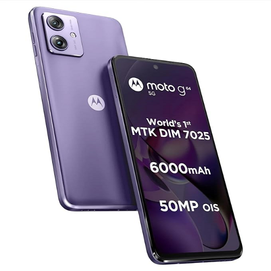 మోటరోలా g64 5G (ఐస్ లిలాక్, 128 GB) (8 GB RAM) యొక్క చిత్రం