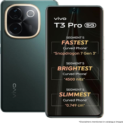 వివో T3 ప్రో5G (ఎమెరల్డ్ గ్రీన్, 256 GB) (8 GB RAM) యొక్క చిత్రం