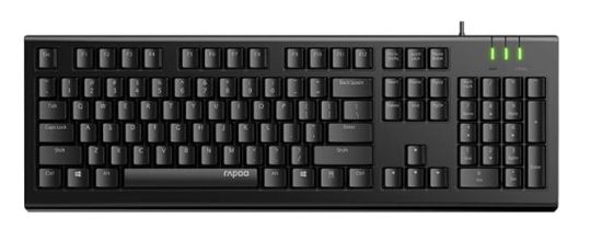 Rapoo NK1800 స్పిల్ రెసిస్టెన్స్ వైర్డ్ USB కీబోర్డ్ యొక్క చిత్రం