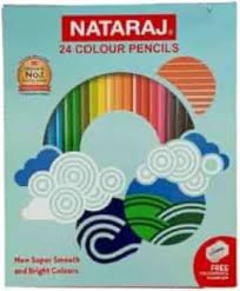 నటరాజ్ 12 కలర్ పెన్సిల్స్ యొక్క చిత్రం