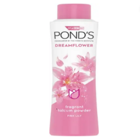 పాండ్స్ డ్రీమ్‌ఫ్లవర్ సువాసనగల టాల్కమ్ పౌడర్ పింక్ లిల్లీ (300 గ్రా) యొక్క చిత్రం