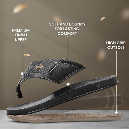 పురుషుల కోసం WALKAROO కంఫర్ట్ శాండల్|క్లౌడ్‌స్టెప్ డ్యూయల్-డెన్సిటీ PU సోల్ – అల్టిమేట్ కంఫర్ట్|స్టైలిష్ క్యాజువల్ వేర్|WE1020 యొక్క చిత్రం