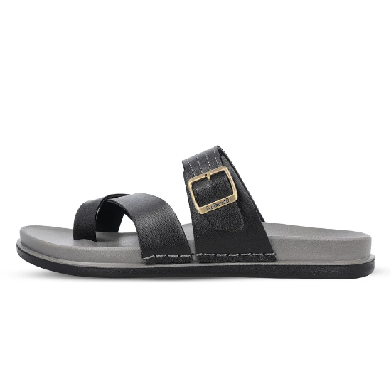 పురుషుల కోసం WALKAROO కంఫర్ట్ శాండల్|క్లౌడ్‌స్టెప్ డ్యూయల్-డెన్సిటీ PU సోల్ – అల్టిమేట్ కంఫర్ట్|స్టైలిష్ క్యాజువల్ వేర్|WE1353 యొక్క చిత్రం