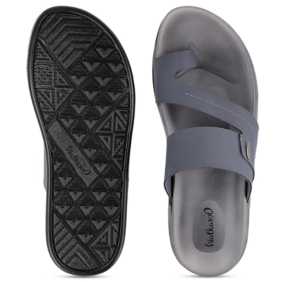 పురుషుల కోసం WALKAROO కంఫర్ట్ శాండల్|క్లౌడ్‌స్టెప్ డ్యూయల్-డెన్సిటీ PU సోల్ – అల్టిమేట్ కంఫర్ట్|స్టైలిష్ క్యాజువల్ వేర్|WE1335 యొక్క చిత్రం