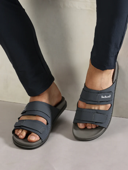 పురుషుల  రోజువారీ  దుస్తులు  కంఫర్ట్  చెప్పులు  -  WE1347  నీలం యొక్క చిత్రం