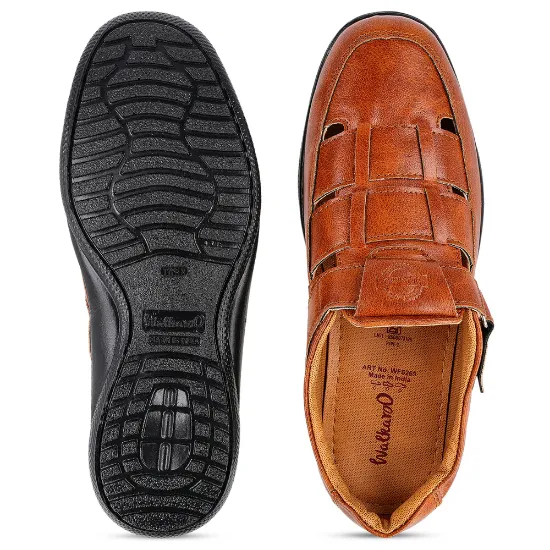 వాకరూ  పురుషుల  రోమన్  చెప్పులు  -  WF6269  టాన్ యొక్క చిత్రం