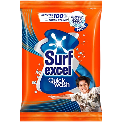 సర్ఫ్ ఎక్సెల్ క్విక్ వాష్ డిటర్జెంట్ పౌడర్ 1 కేజీ యొక్క చిత్రం