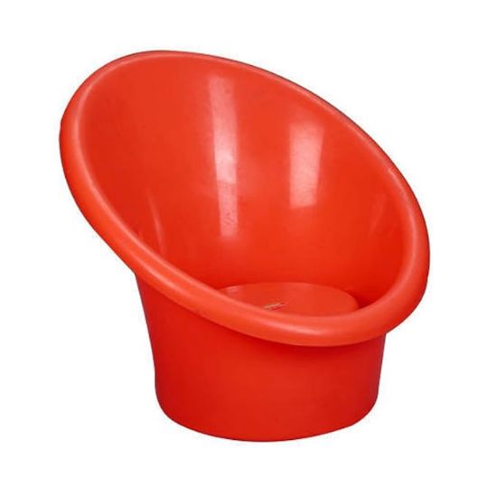 నీల్కమల్ కంటెంపరరీ & మోడరన్ చైర్ (ప్లాస్టిక్, ఎరుపు) యొక్క చిత్రం