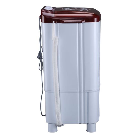 ఒనిడా లిలిపుట్ 9 కిలోల టాప్ లోడ్ వాషర్ - శక్తివంతమైన మోటార్, యాంటీ-రస్ట్ ఫైబర్ బాడీ, కాంపాక్ట్ డిజైన్, బహుళ వాష్ ప్రోగ్రామ్‌లు మరియు ఇల్లు మరియు కుటుంబ లాండ్రీ కోసం ఉపయోగించడానికి సులభమైన నియంత్రణలతో కూడిన సెమీ ఆటోమేటిక్ వాషింగ్ మెషిన్. యొక్క చిత్రం