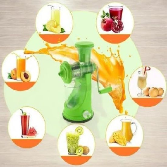 నిర్మ పండ్లు & కూరగాయల జ్యూసర్. పండ్లు మరియు కూరగాయల జ్యూసర్, ప్రతి పండ్లకు పండ్ల జ్యూసర్, జ్యూస్ మెషిన్ ప్రయాణానికి అనుకూలమైన స్టీల్ హ్యాండిల్ వాక్యూమ్ లాకింగ్ సిస్టమ్ పండ్లు మరియు కూరగాయల కోసం హ్యాండ్ జ్యూసర్, షేక్, స్మూతీలు. మల్టీకలర్ యొక్క చిత్రం